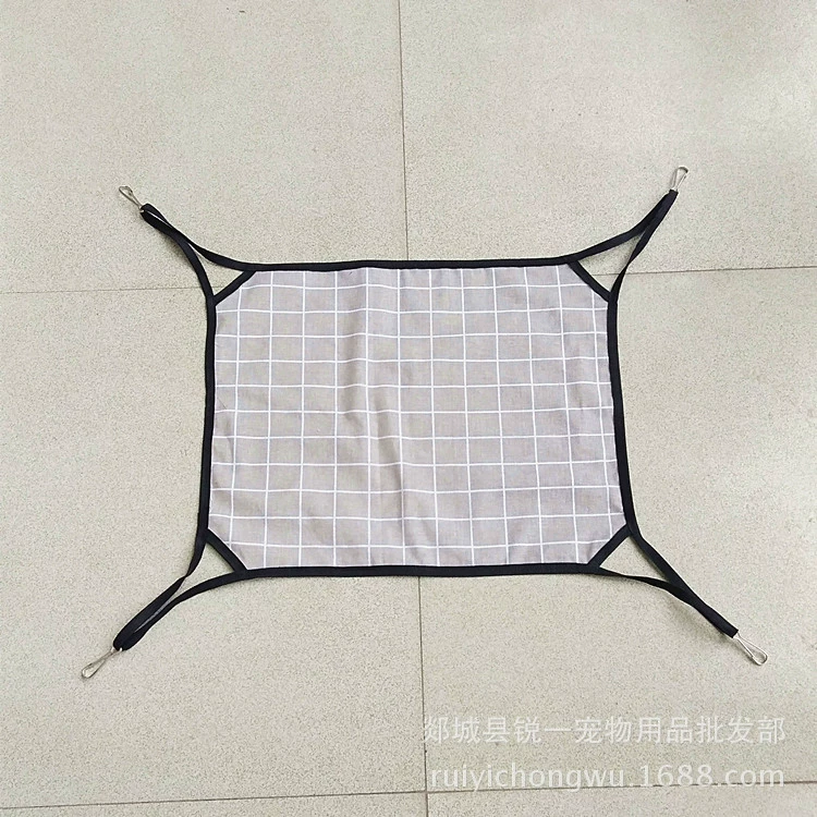 Котята висячий гамак (flax) 40×50 см, проветриваемое место для клетки для кошек/мелких животных с крючками