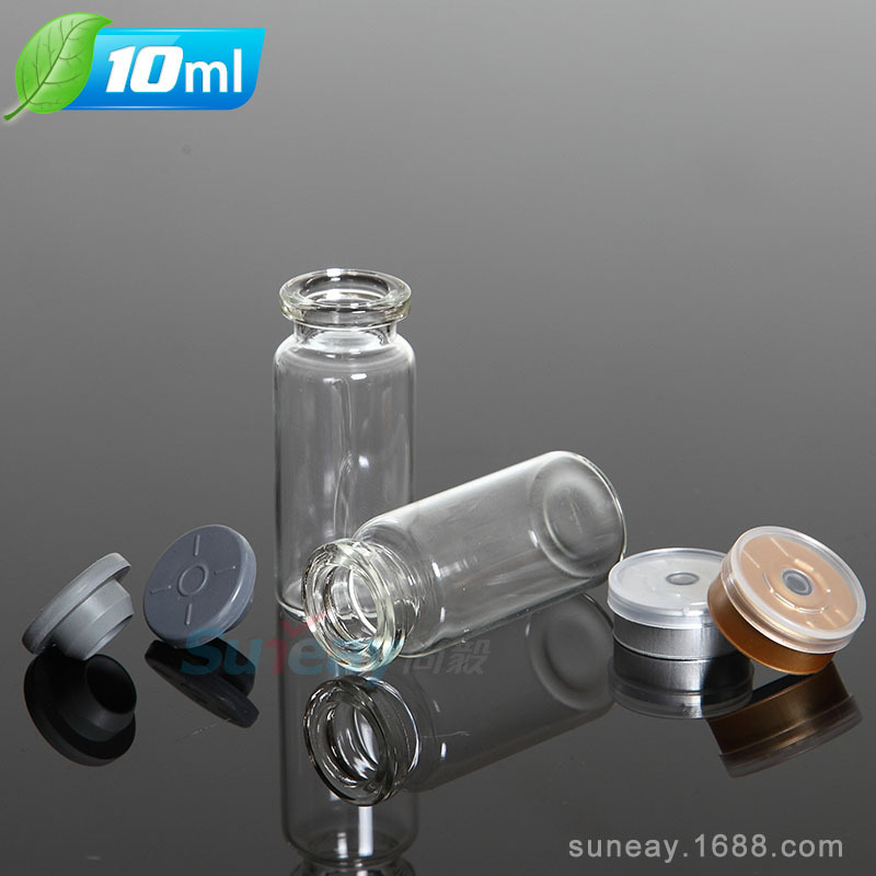 Suministro al por mayor diario embalaje químico transparente bayoneta Xilin botella 10ml embalaje líquido botella de tubo de control de borosilicato