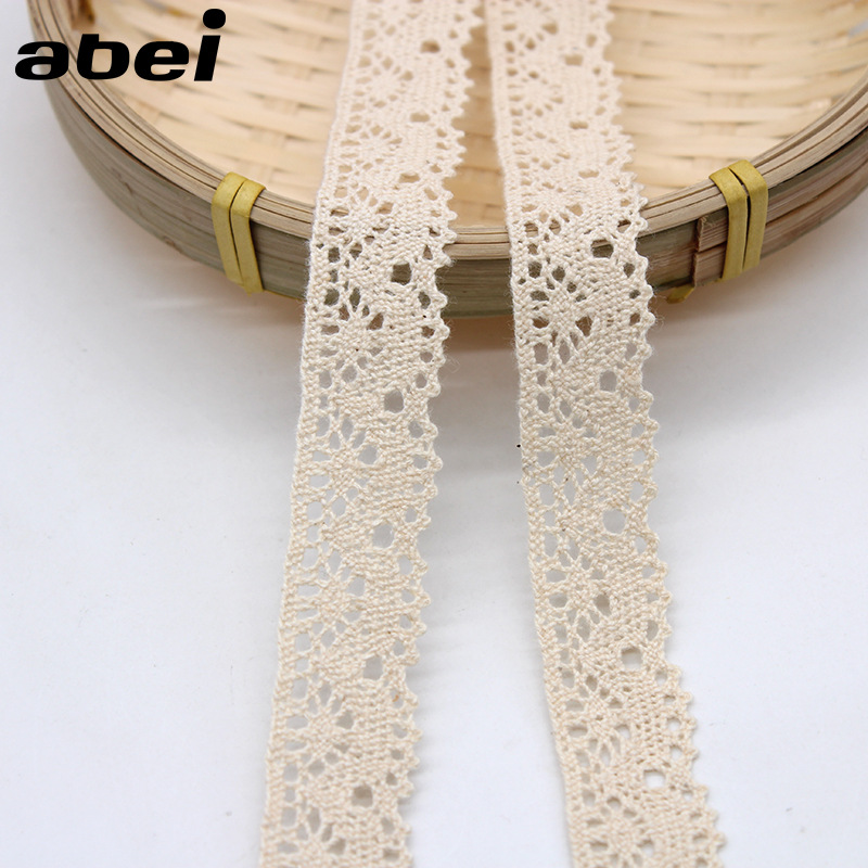 DIY手工布料服装宽衣服配饰花边带材料窗帘服装纯棉蕾丝花边辅料
