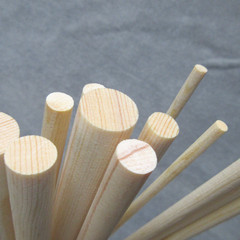 15 cm long pine wood round rod wooden stick round wood rod round wood strip wooden craft accessory wood plug round wooden column