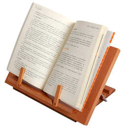 阅读架 看书架读书架 榉木质大号多功能折叠平板iPad支架学习用品