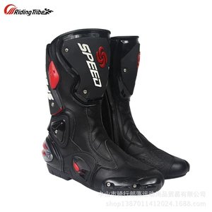 Riding Tribal Racing B1001 motosiklet yarış botları, yıxılmaya qarşı