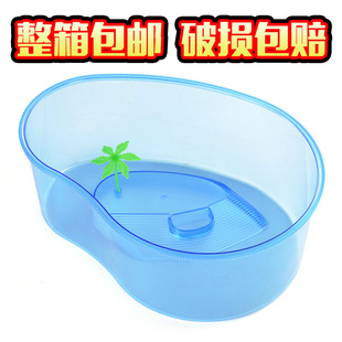 Aquarium turtle tank with sundeck terrace terrapin goldfish tank turtle box plastic tank turtle tank reptile box
