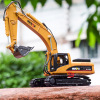 Realistic metal excavator, model, children's car, jewelry, wholesale