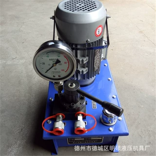 ST系列手提泵站液压手动泵站高压油泵千斤顶专用泵厂家直供ST泵站
