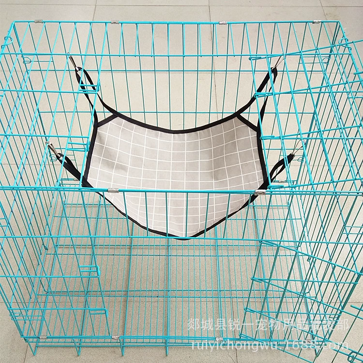 Котята висячий гамак (flax) 40×50 см, проветриваемое место для клетки для кошек/мелких животных с крючками
