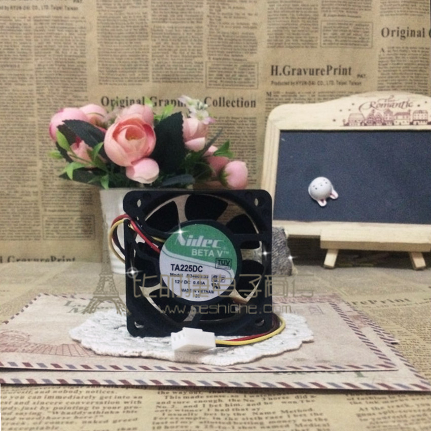 原装 nidec TA225DC B34605-33 6025 0.58A 机箱散热 变频器 风扇