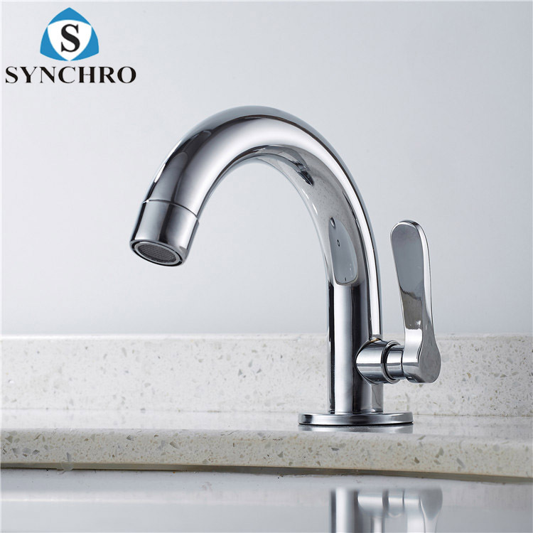 Cross-border wholesale table basin washbasin single cold stainless steel faucet wash basin single cold faucet wash basin faucet