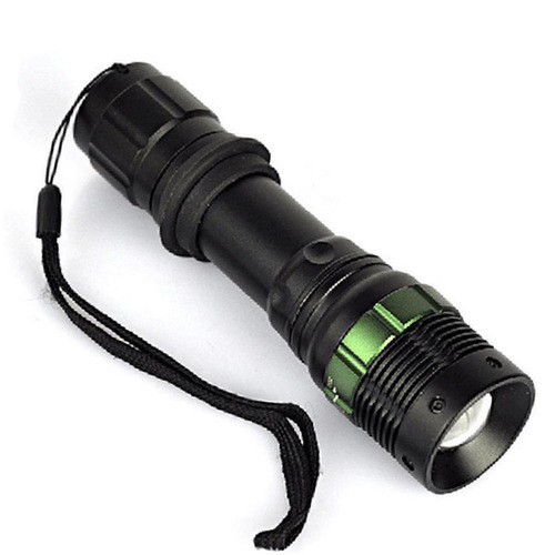 Factory wholesale flashlight self-defense LED high-power flashlight strong light rechargeable flashlight self-defense flashlight