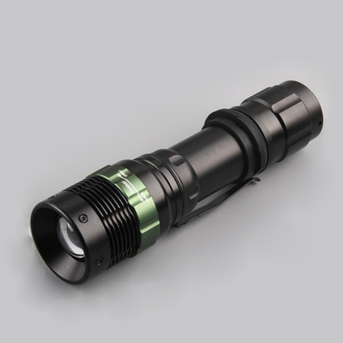 Factory wholesale flashlight self-defense LED high-power flashlight strong light rechargeable flashlight self-defense flashlight