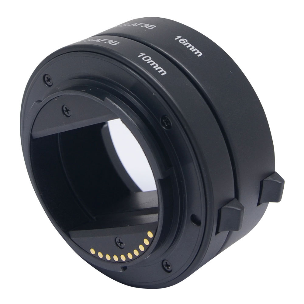 Meike MK-S-AF3B adecuado para Sony E/FE bayoneta micro cámara única Micro CÁMARA DE CERCA-Anillo de contacto de distancia