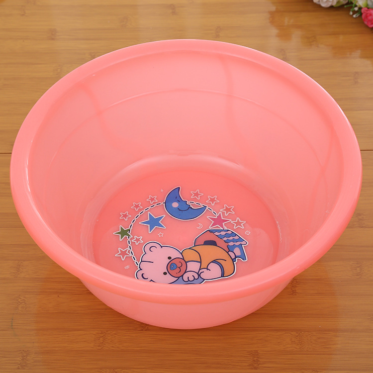 8330直径35cm新料加深加厚款塑料家用洗脸盆洗脚盆180g