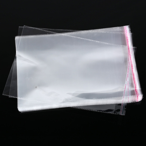opp bag transparent self-adhesive mouth bag pe plastic bag protective clothing packaging bag printable