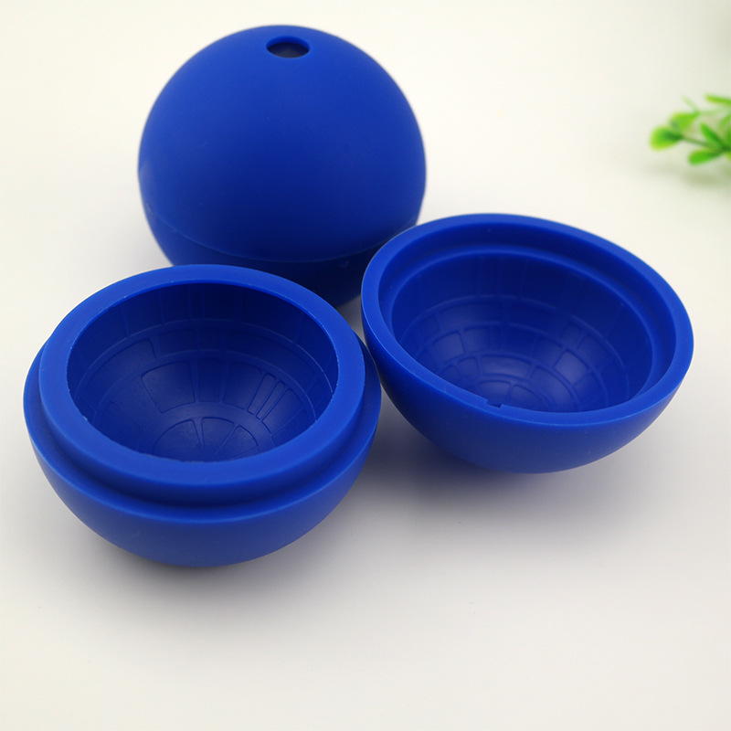 硅胶冰球模具深圳厂家批发星球大战硅胶冰格星际冰球硅胶冰球模