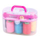 Large sewing box set household portable 10-piece mini tool sewing thread multifunctional sewing bag wholesale