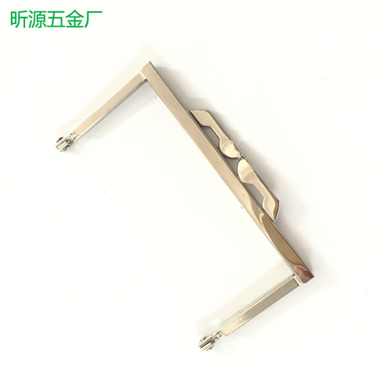 供应手袋五金,钱包密口架,驳脚铰 箱包金属五金配件 密口夹