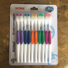 Colorful family pack adult oral care dental clean toothbrush