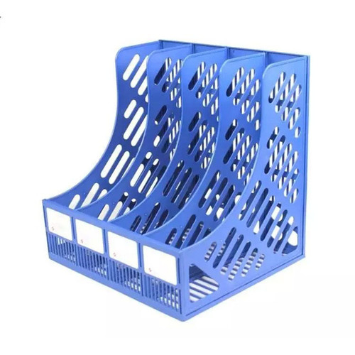 Office Supplies Plastic Desktop File Rack A4 Quadruple Storage File Frame Data Rack