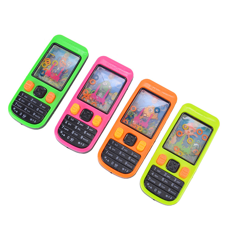 Juego de juguete para niños anillo máquina de agua juguete clásico nostálgico máquina de agua Navidad juguete de mano pequeño regalo