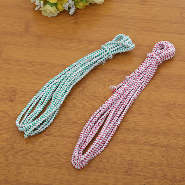 Elastic Thickened Classic Red Round Elastic Band 4 m Long Hot Selling Wide Soft Stretch Rope Trouser Waist Elastic Band Rubber Rope