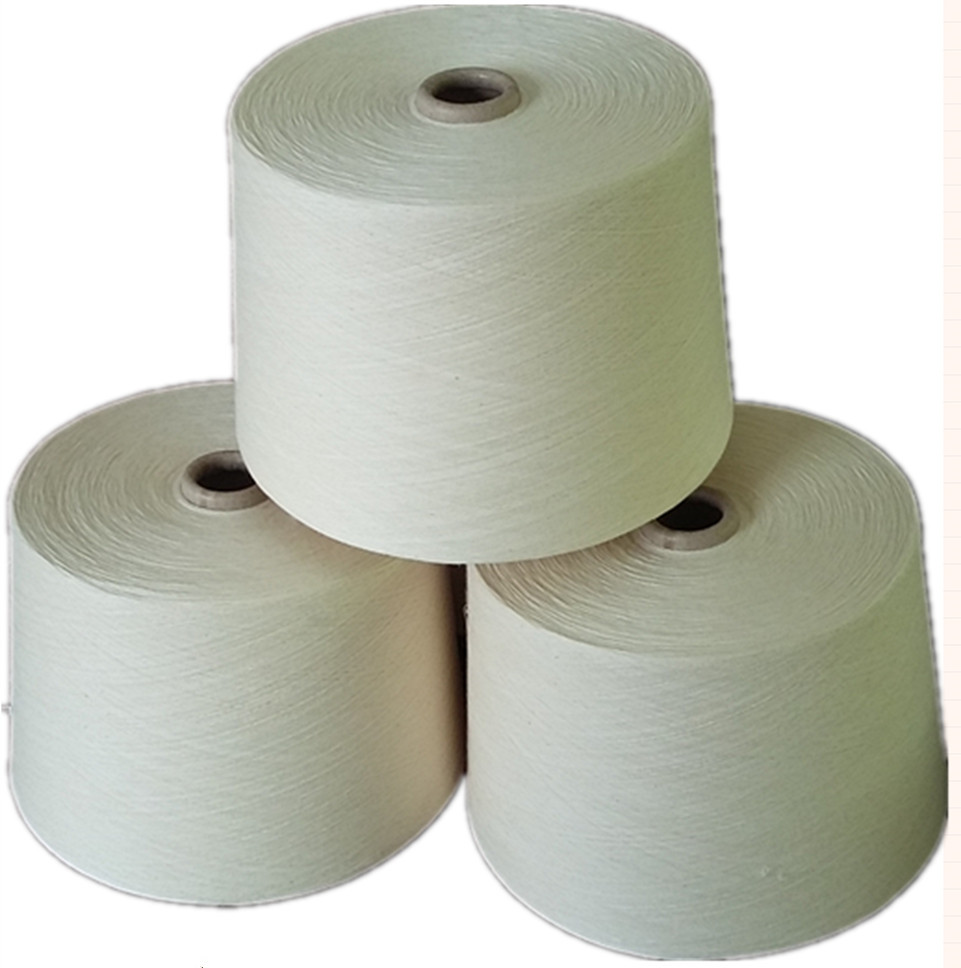 环锭纺普梳高配新疆棉为原料优质纯棉40支棉纱现货供应