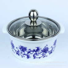 不锈钢刷刷锅护套单人防烫小火锅旋转一人一锅自助火锅店无烟韩式