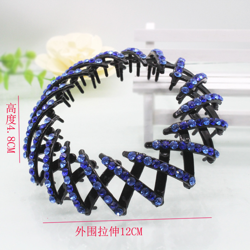 Rizador de pelo mediano cabeza de bola media nueva Nido de Pájaro agarre del pelo Cola de Caballo hebilla tocado flor corsé anillo de pelo accesorios para el cabello pinza de pelo