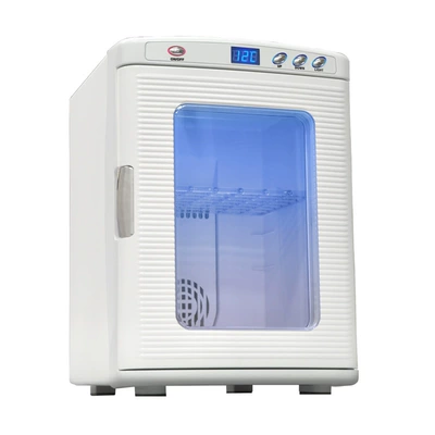 25L isitmə ekranlı içki şkafı, avtomobil/ev üçün mini soyuducu, isitmə/soyutma cihazı