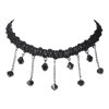 Retro chain for key bag  with tassels, choker, necklace, set, suitable for import, Gothic