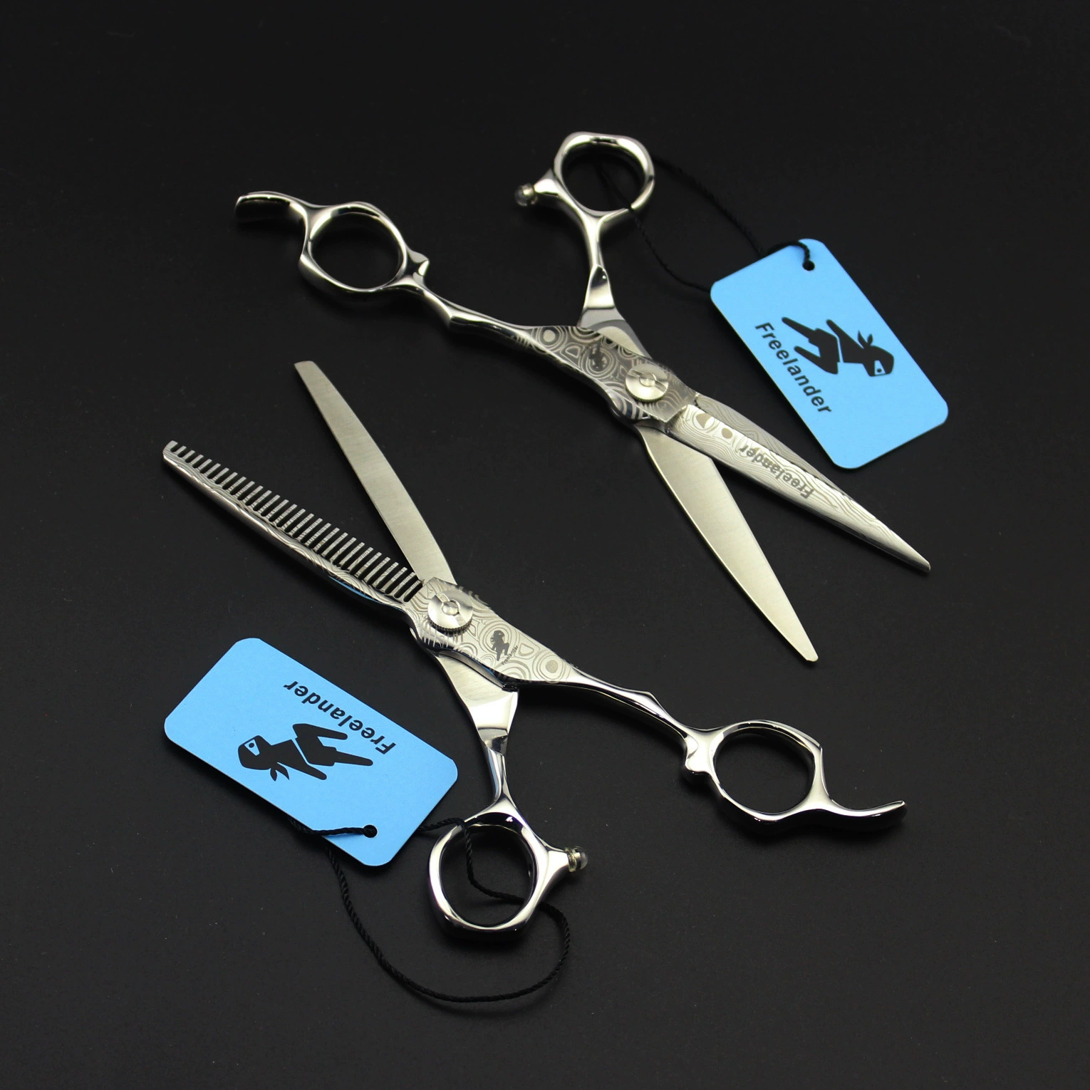 6.0-дюймовые ножницы God Walker CDM Damascus Hairdressing Clips Hairdressing Clips Teeth Clips Thin Clips