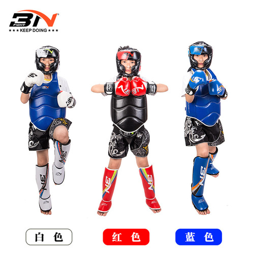 BN boxing gloves for children 7-year-old boy training Sanda boxing gloves for girls graffiti sandbag gloves children's fighting 6OZ