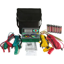 多一接地电阻测试仪 地阻仪 光伏接地土壤电阻率 接地摇表DY4100