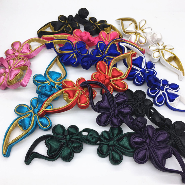 手工盘扣布扣批发金鱼桃心盘扣专卖 复古名族风唐装旗袍扣