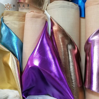 义乌厂家直供PU101纹 贴膜烫金人造革 箱包玩具饰品皮革面料