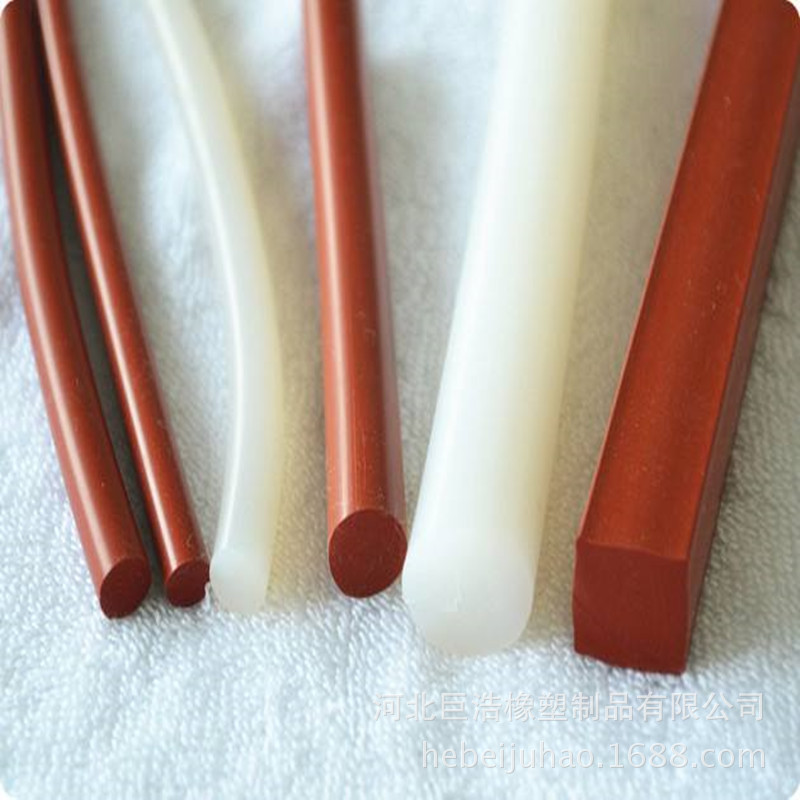 供应耐高温密封条 35mm硅胶圆形密封条 圆棒硅胶条