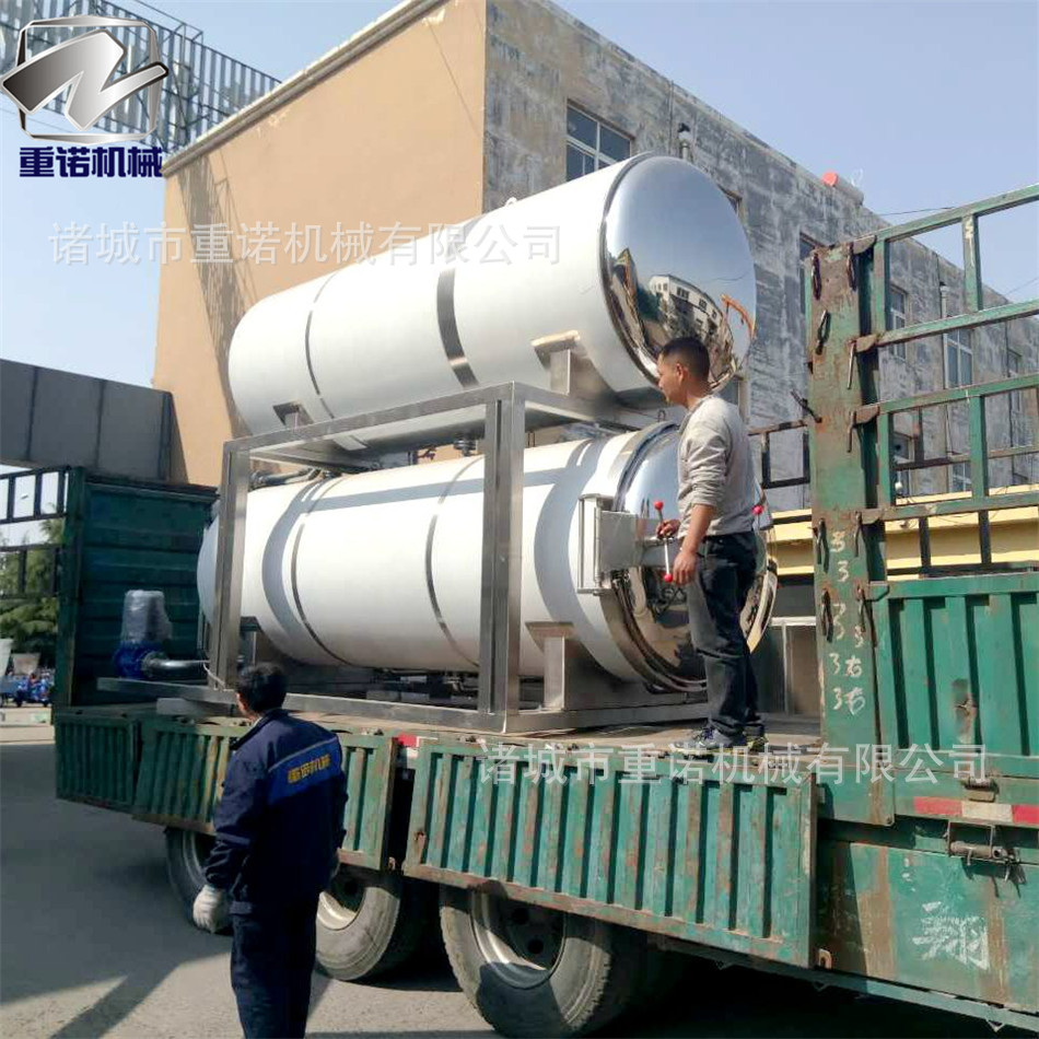 新供应优质反压高温灭菌锅 肉制品高温杀菌锅 粽子高温蒸煮杀菌锅