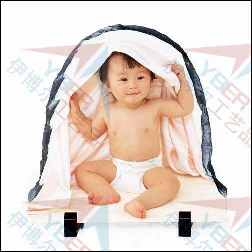 ��Ӧ��תӡʯ�廭 ����ʯ�� ��ӡ����Ȼ��ʯ 20*20cm ����ֱ��