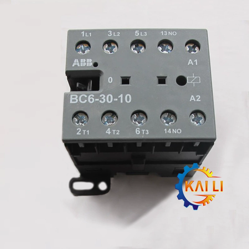 Контактор переменного тока малой емкости серии ABB BC BC6-30-01 * 24V DC Оригинальные товары 9A/3NO в наличии