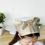 遇见 Креативный противообрастающий и пыленепроницаемый кухонный платок, треугольный платок с рисунком, фартук для домашней кухни и головной платок, горячая распродажа