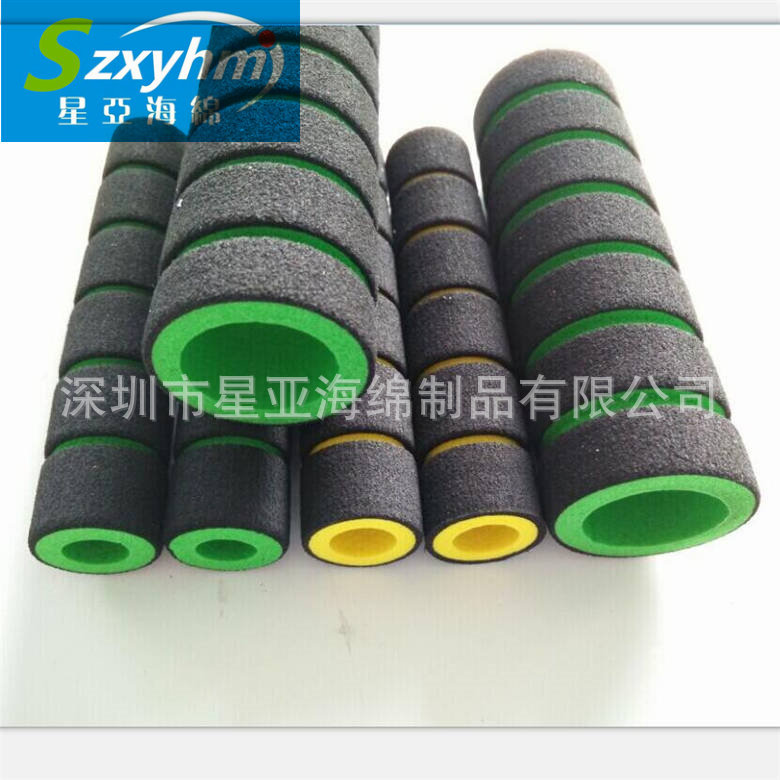 胶状物海绵管 泡棉管 丝印加工NBR天然橡胶管内外光滑生产