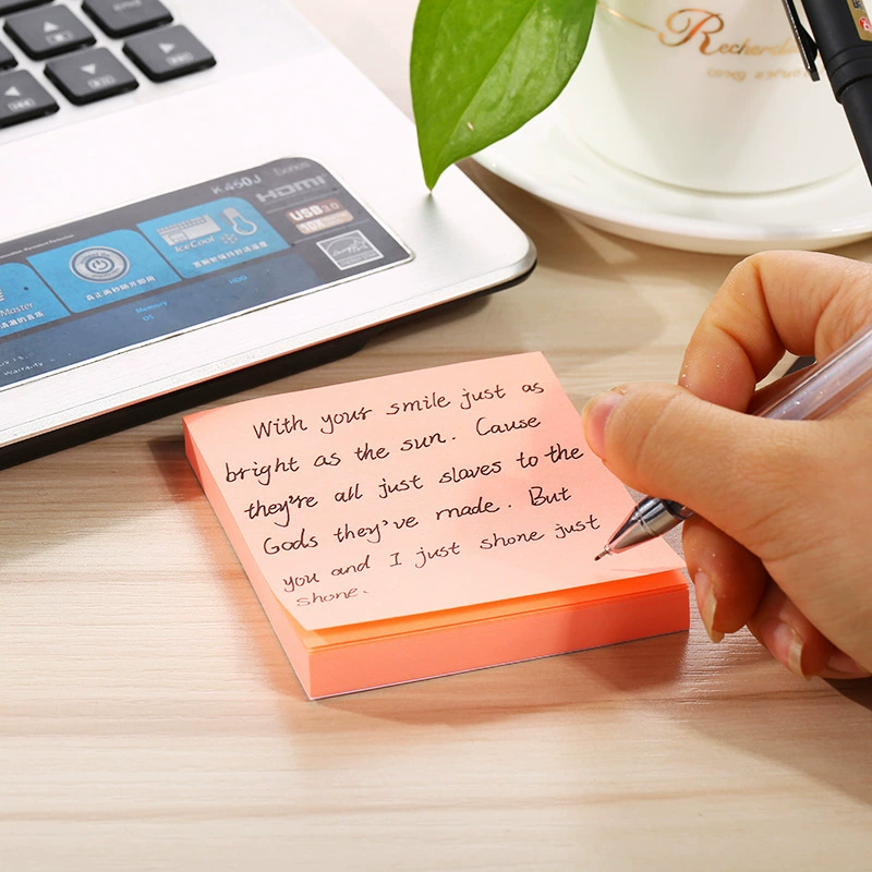 Multicoloured work stationery for elementary school students, fluorescence note, (Cross-border trading)