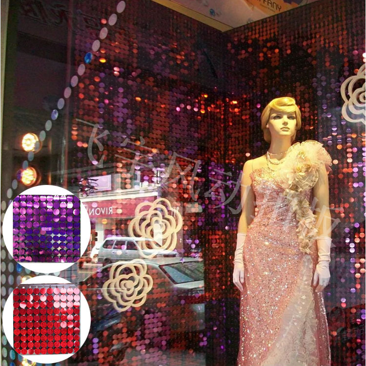 风动扣板 舞台装饰背景墙闪亮风动板 不怕强风不易褪色