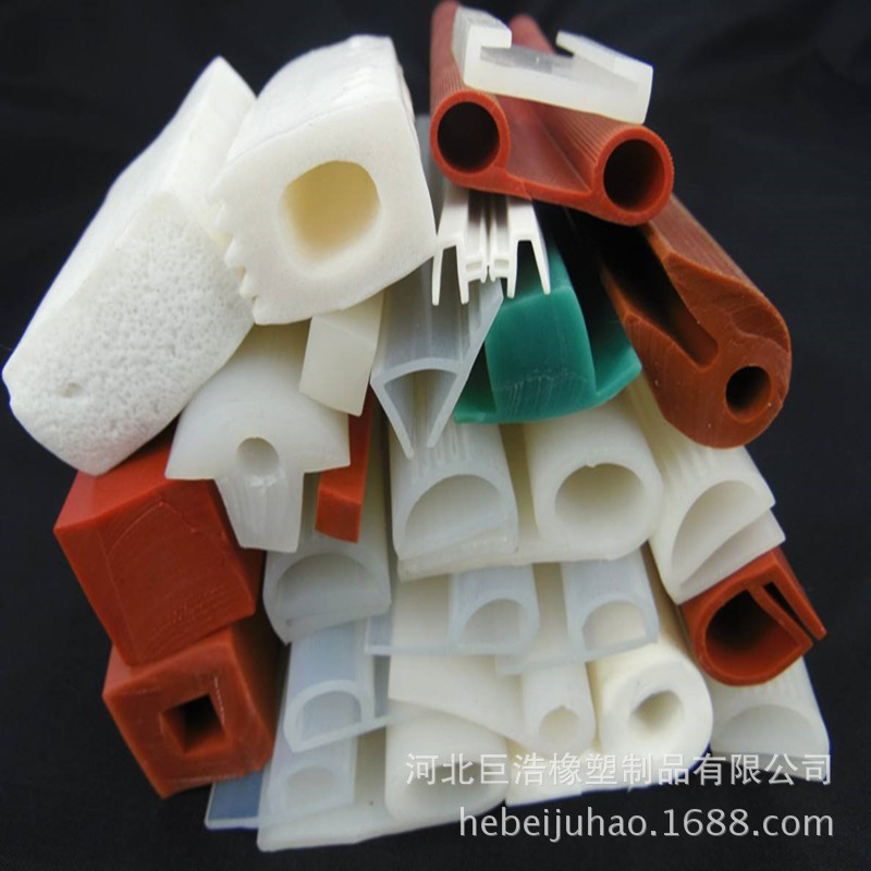 厂家定购 各种异形硅橡胶密封条 硅胶发泡条 硅胶密实条