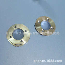 现货供应庆鸿慢走丝线切割配件 庆鸿收线齿轮 不锈钢制做