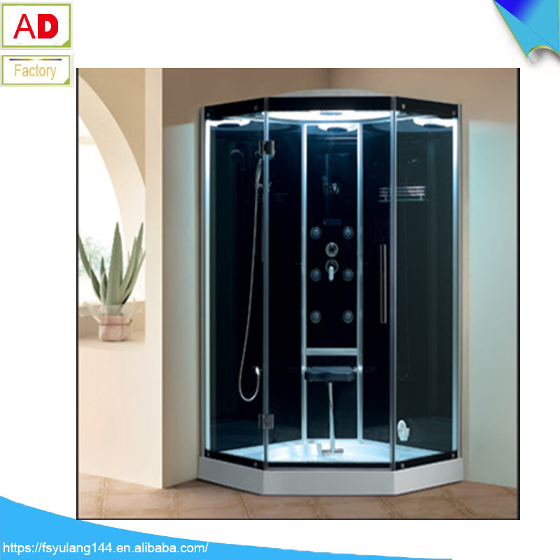 Foreign trade export shower room diamond type whole room steam room household with bathroom bottom basin 1.2 meters sauna