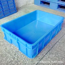 厂家直销 蓝色货运物流胶箱仓储整理箱  物料周转箱