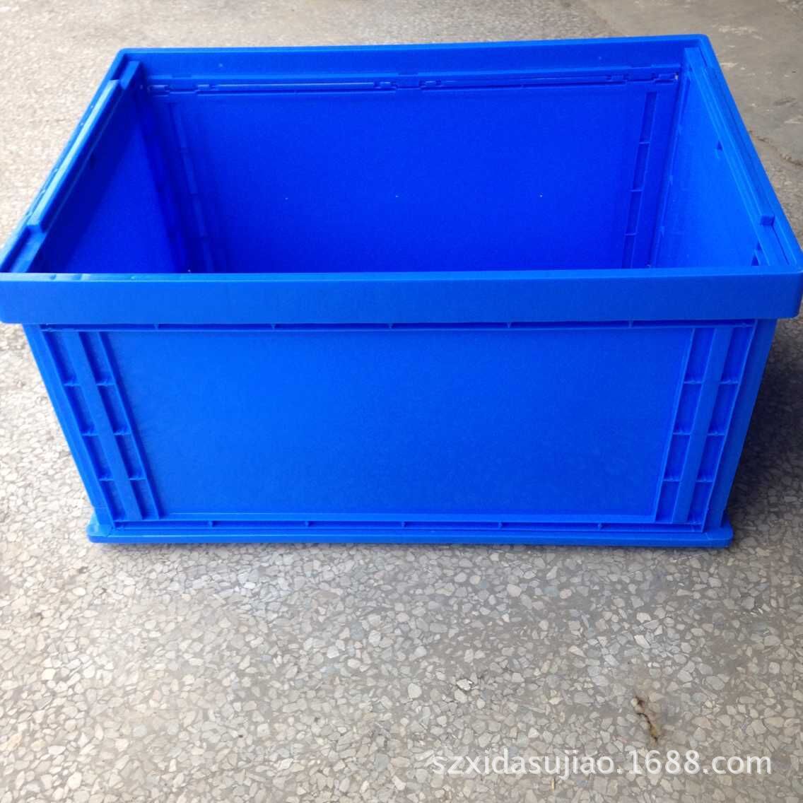 批发折叠式物流箱周转箱 包装仓储塑料箱物流塑料折叠箱