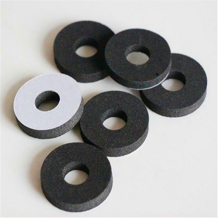 背胶EVA垫五金产品脚垫玻璃防滑垫片EVA冲型圆形EVA泡棉脚垫厂