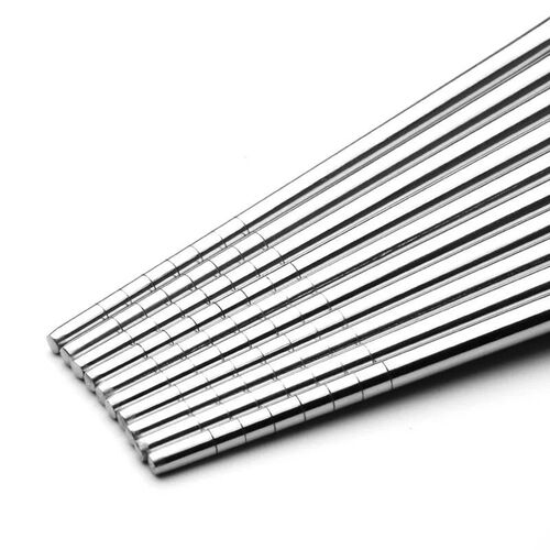 Stainless steel chopsticks 304/201 household staff canteen school hotel restaurant hollow chopsticks