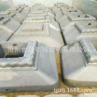 年底特惠  现货供应铸铁配重马路墩280*400*150  京式护栏底座|ru